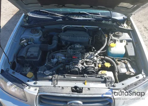 2003 Subaru Forester Xs from USA, damaged, VIN JF1SG656X3H700656